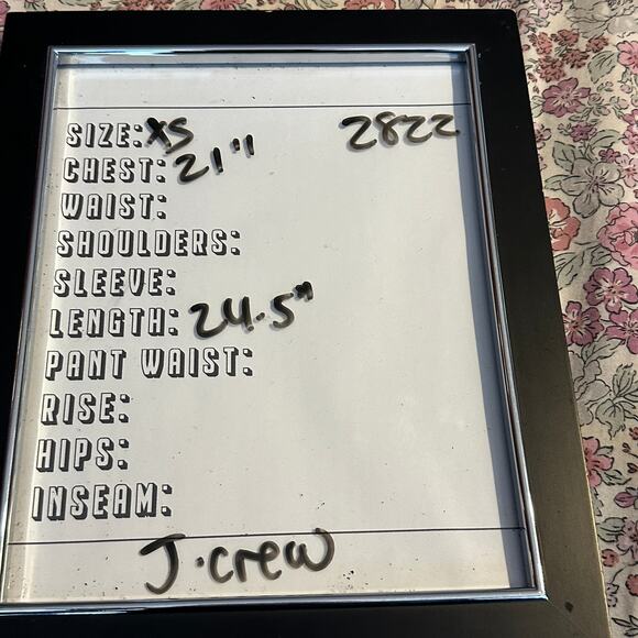 J. CREW STARINA EMBROIDERED VOILE TOP BLOUSE XS BOHO FLORAL - Picture 5 of 5